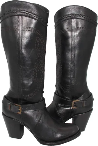 Miniatura 5 de Bota vaquera occidental para mujer punta redonda