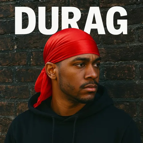 Miniatura 32 de Premium Durag Pack for Men, Silky Doo Rag for 360 540 720 Waves