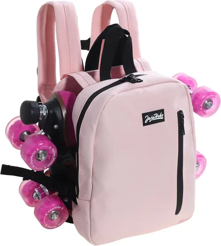 JajaHoho Bolsas para patines de ruedas para mujeres y hombres, mochila multifuncional deportiva para patines de ruedas, patines de hielo, patines en