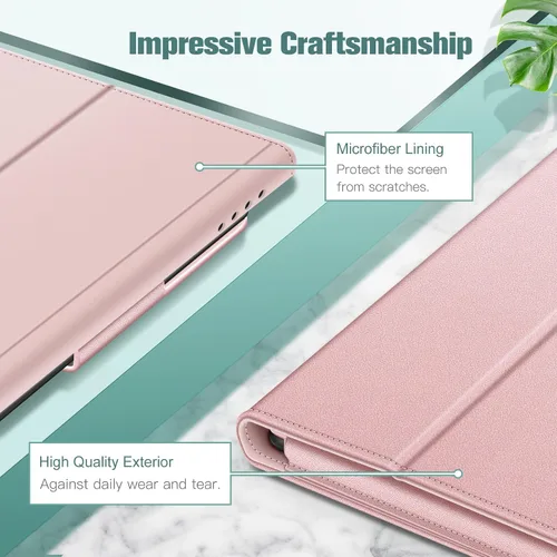 Miniatura 7 de Fintie - Funda tipo libro para tableta Amazon Fire HD 10 y Fire HD 10 Plus (solo compatible con versión de 11ª generación 2021), Funda de pie