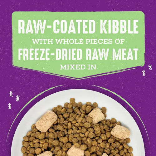 Miniatura 7 de Stella & Chewy's Raw Blend Premium Kibble Comida para Gatos – Sin Granos, Comidas Ricas en Proteínas – Receta de Aves de Corral Sin Jaula – Bolsa
