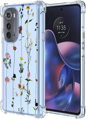 Miniatura 66 de Funda para Moto G Stylus 2021 4G Clear Flower Funda de teléfono TPU suave a prueba de golpes, antiarañazos, funda protectora para Motorola G Stylus
