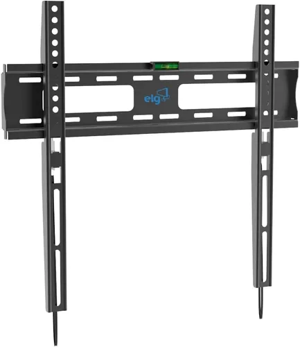 ELG FIX400 Soporte fijo de pared para TV – Soporte delgado de perfil bajo de 26 a 65 pulgadas, soporta 110 libras, VESA 400 × 400, bloqueo