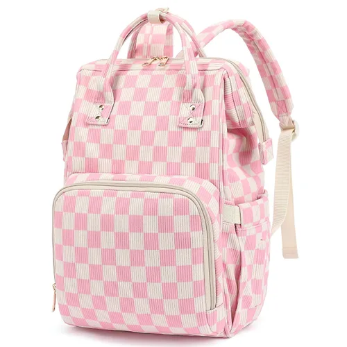 Miniatura 9 de Mochila para pañales de bebé para mamá, bolsa de pañales de gran capacidad para viajes para niños y niñas con correas para cochecito