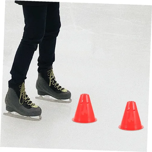 Miniatura 3 de GALPADA 20Pcs Small High Sports Training Cones for Soccer and Roller Skating Agility Drills Portable Markers for School Practice and Speed Control