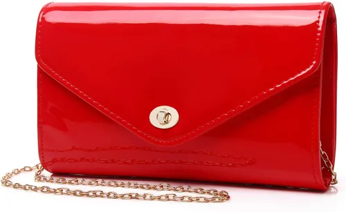 Bolso de la noche de las mujeres del caramelo brillante del bolso del sobre de la charola para el concierto del baile de fin de curso del regalo