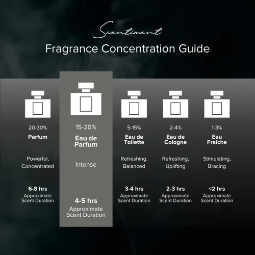 Miniatura 5 de Scentiment - Addictive Eau De Parfum - Fragancia inspirada en el diseñador para mujer – 1.69 fl oz (1.7 fl oz)