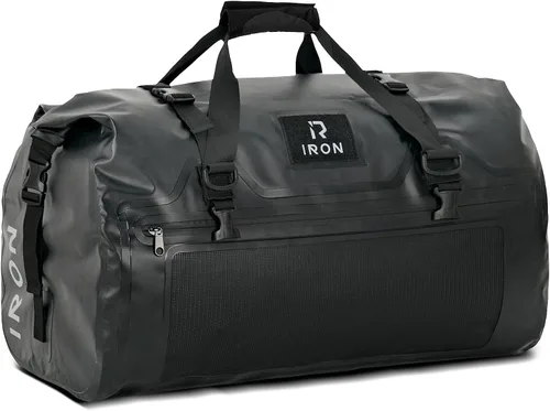 Miniatura 18 de IRON JIA'S Bolsa Seca para Motocicleta – Bolsa de Lona Impermeable y Bolsa Trasera de Equipaje, Bolsas de Sillín con Cierre Superior Enrollable