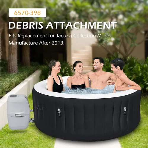 Miniatura 7 de Pooloop - Accesorio de repuesto para bolsa de desechos para bañera de hidromasaje, compatible con piezas de jacuzzi, compatible con modelos