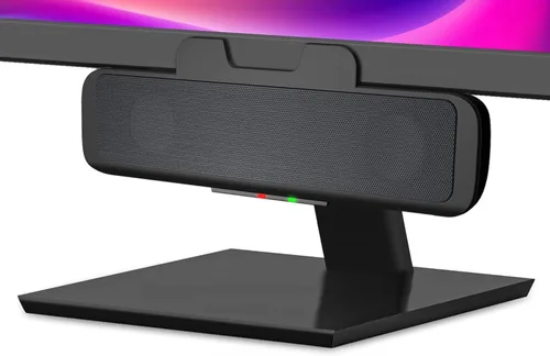 Miniatura 11 de Cyber Acoustics Barra de Altavoces USB y Bluetooth (CA-2890BT) – Altavoz Alimentado por USB con Micrófono para PC y Bluetooth para Conectar