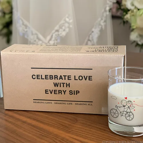 Miniatura 4 de BoldLoft Mr and Mrs - Vasos para novios y novios para recién casados, despedida de soltera, compromiso, regalos de boda para parejas
