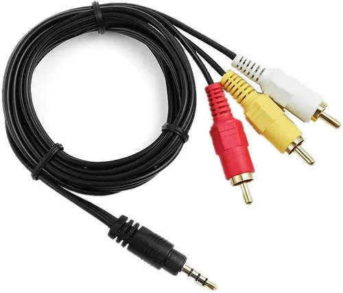 Miniatura 2 de AV A/V Audio Video TV Cable Cable Cable Reemplazo Para Panasonic DVD-LS92 DVD-LS84 E Reproductor de DVD portátil
