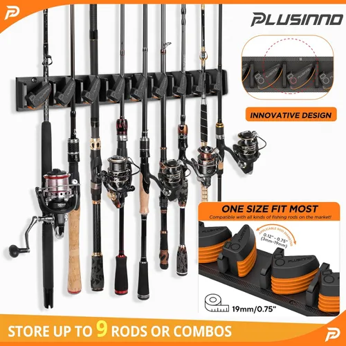 Miniatura 5 de PLUSINNO Fishing Gear,Full Fishing Pole kit Include Fishing Rod and Reel Combo, Tackle Box with Fishing Lures, Fishing Accessories, Fishing