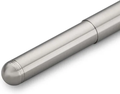 Miniatura 5 de Kaweco SPFM-SS - Pluma estilográfica, media, punta media, acero inoxidable, tipo compatible, importado genuino