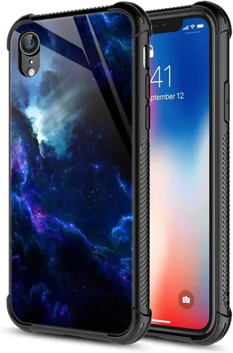Miniatura 9 de CARLOCA Funda compatible con iPhone XR, diseño gráfico de Flower Lady para iPhone XR para niñas y niños, diseño gráfico a prueba de golpes, dama