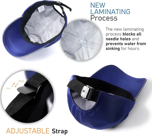 Miniatura 63 de Gorra de béisbol impermeable para hombre, sombrero de lluvia plegable para correr al aire libre, sombrero de pesca solar