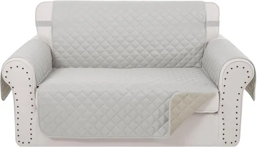 Miniatura 34 de Fundas para silla reclinable, reversible, funda de sofá para mascotas, protector de muebles para niños perezosos