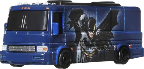 Hot Wheels Autobús turístico de cultura pop, vehículo a escala 1:64 para niños de 3 años en adelante y coleccionistas de autos de juguete clásicos,
