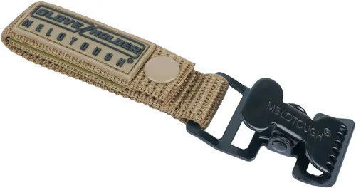 Miniatura 6 de MELOTOUGH Correa de guante de bombero Clip de soporte para guantes de trabajo con gancho giratorio para correa de guante, clip de cocodrilo A-caqui