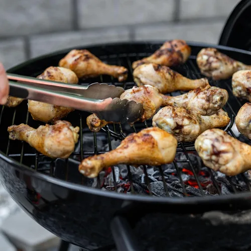 Miniatura 3 de Char-Griller CG30040725 Parrilla de Carbón Tipo Kettle de 22 pulgadas y Ahumador - Acero, Negro - 363 pulgadas cuadradas de Área de Cocción