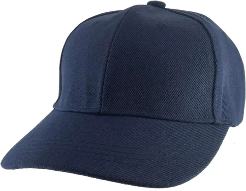 Miniatura 7 de TOP HEADWEAR Sombrero de béisbol ajustable con cierre de velcro para niños en blanco