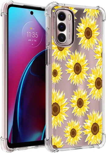 Miniatura 11 de Osophter Funda para Moto G Stylus 2022, transparente, esquinas reforzadas, TPU y absorción de golpes, flexible para Motorola Moto G Stylus 4G 2022