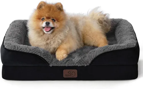 Miniatura 105 de Bedsure Cama ortopédica XL para perros extragrandes, cama lavable para perros y gatos, impermeable, cómodo sofá para perros con funda extraíble