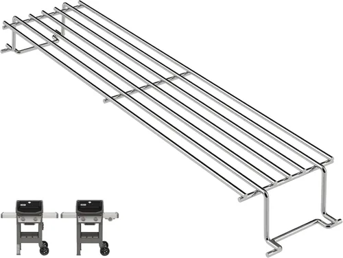 Miniatura 14 de 65054 Rejilla de calentamiento para Weber Genesis 300 SER E310 E330 S330 EP330 ESP310 ESP320 Estante superior para Webber Genesis Accesorios Estante