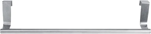 Miniatura 8 de Gavigain Toallero curvado de acero sobre la puerta, colgador para armario o armario, toallero para gabinete para cocina, baño, sostiene toallas