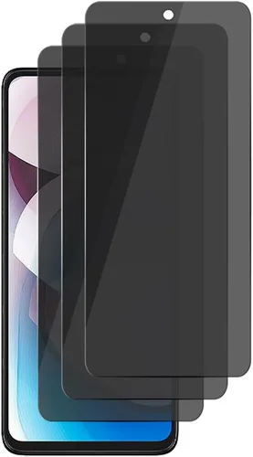 Paquete de 3 protectores de pantalla de privacidad para Motorola One 5G Ace / One 5G UW Ace / Moto G 5G anti espía privado vidrio templado