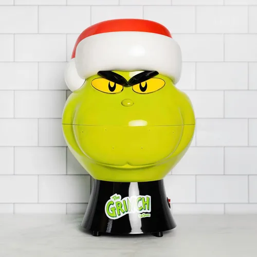 Uncanny Brands Dr. Seuss El Grinch Máquina de Palomitas - Dr. Seuss Electrodoméstico de Cocina The Grinch