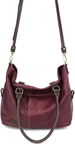 Miniatura 5 de Chala - Bolso bandolera grande con corte láser, diseño de pastor alemán
