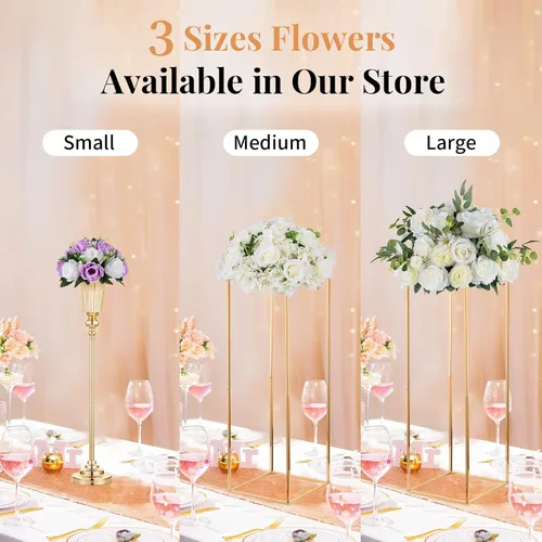 Miniatura 6 de NUPTIO Centros de mesa de boda de flores para mesas, 10 piezas de 9.5 pulgadas de diámetro, flores artificiales color lila y blanco, bola de rosas