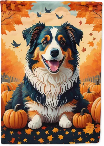 Miniatura 10 de Caroline's Treasures DAC1001GF Affenpinscher - Bandera decorativa para jardín de otoño, decoración para patio exterior, patio, parterres