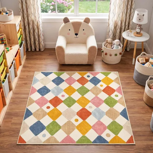 Miniatura 48 de jinchan Alfombra a rayas de 2 x 3 para entrada, alfombra de cocina, tapete pequeño, antideslizante, ligero, de bajo perfil, decoración para entrada