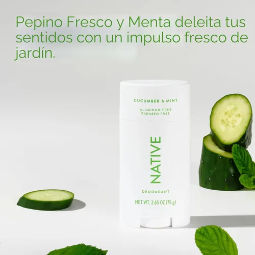 Miniatura 4 de Desodorante Native Contiene Ingredientes Naturalmente Derivados, Control de Olor de 72 Horas Desodorante para Mujeres y Hombres, Sin Aluminio