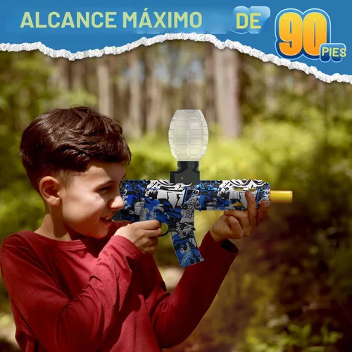 Miniatura 5 de 2 Juego de Lanzador de Bolas de Agua Eléctrico, Juegos de Equipo al Aire Libre, Regalo de Navidad, Halloween, Cumpleaños, Año Nuevo para Mayores