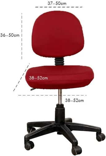 Miniatura 3 de TOPINCN Funda elástica para silla de oficina, funda universal para silla de computadora con parte inferior elástica, protector de silla