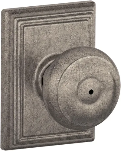 Miniatura 11 de SCHLAGE Lock Company F10GEO625ADD Colección Addison SCHLAGE - Pomo de paso, cromo brillante Cromado brillante