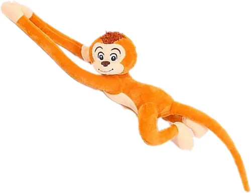 Miniatura 9 de zhidiloveyou Animales de peluche colgantes de mono para niños y adultos (27 pulgadas)