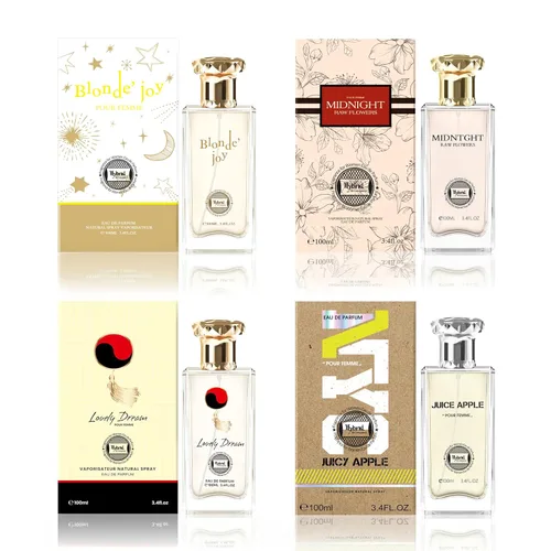 Miniatura 18 de Hybrid & Company Mujer 4 unids Belleza Rosa Cambio París Mujeres Romántico Pour Femme Perfume Natural Spray Fresco Fragancia