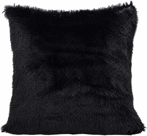Miniatura 18 de Reafort Juego de 2 fundas de almohada estándar de pelo largo de lujo, piel sintética de 20 x 26 pulgadas con cierre de sobre