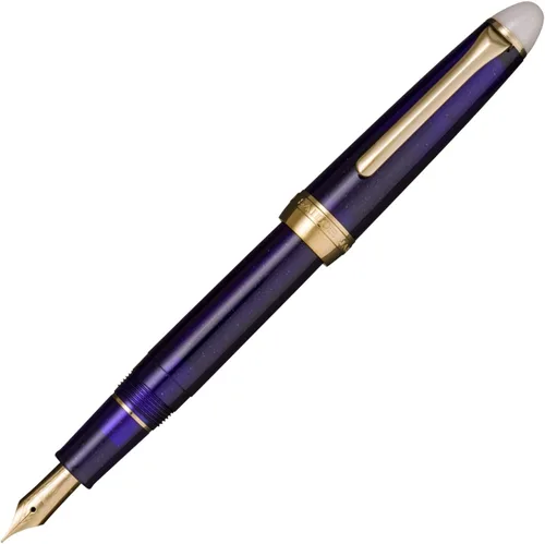 Miniatura 7 de Sailor 11-0558-201 - Pluma estilográfica, tejido de cuatro estaciones, agua de luna y noche, flor de cerezo nocturna, punta fina