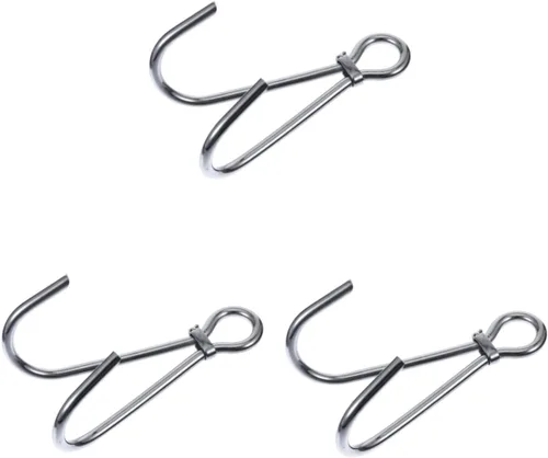 Miniatura 10 de BESPORTBLE 2 unids 316 accesorios a prueba de suministro de buceo de metal resistente doble seguridad equipo de buceo resistente al buceo Corriente