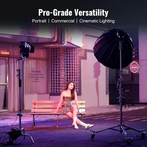 Miniatura 4 de ZHIYUN Caja de luz parabólica de 35 pulgadas/90cm/2.9 pies de liberación rápida con soporte Bowens para estudio de fotografía, grabación de video