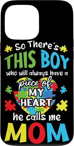 Miniatura 22 de Funda para iPhone 11 Boy Calls Me Mom Heart Colorido Puzzle Autismo