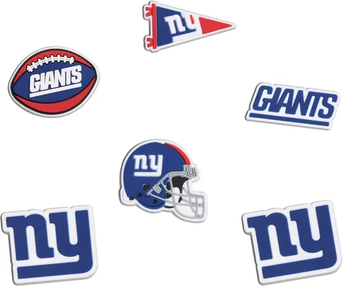 Miniatura 16 de FOCO unisex-adult NFL Team Logo 6-Pack Shoe Charms
