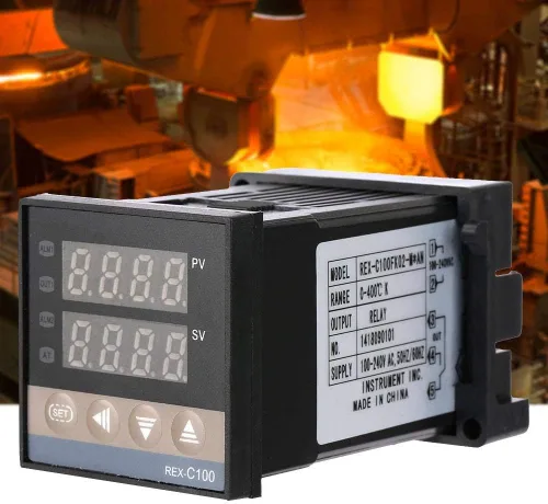 Miniatura 5 de REX-C100FK02-M* AN PID controlador de temperatura digital Salida de relé termopar tipo K, termostato