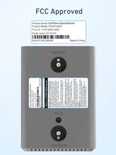 Miniatura 9 de Amplificador de señal de teléfono celular para el hogar y la oficina, amplificador de teléfono celular en la banda 2/4/5/12/17/25, señal Boost 5G 4G