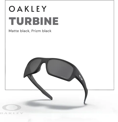 Miniatura 12 de Oakley Turbine OO9263 - Gafas de sol rectangulares para hombre, correa + paquete con kit de gafas de diseñador iWear